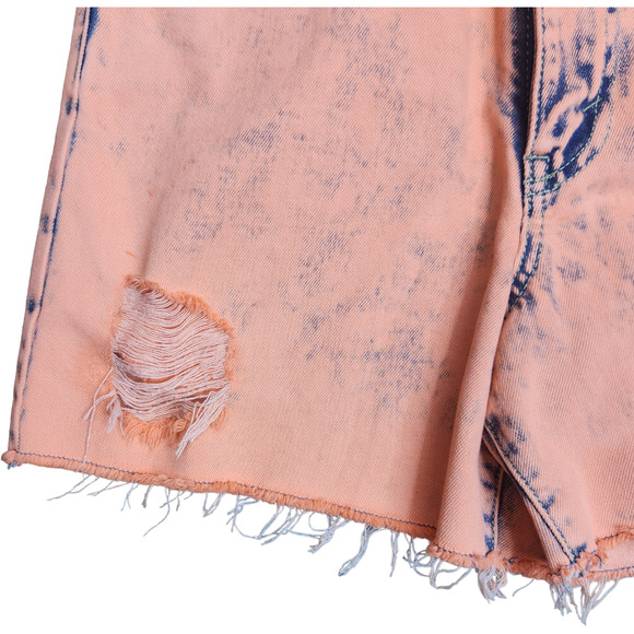 NWOT Habitual Kid Girls Size 16‎ Coral Acid Wash High Rise Ritual Sorts Distress - Picture 10 of 12